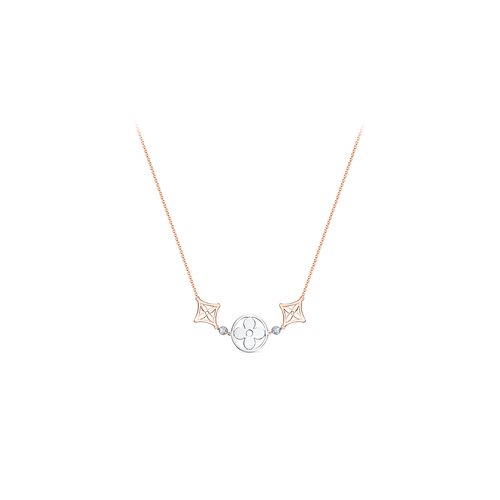 Колье с фианитами из золота 585 пробы