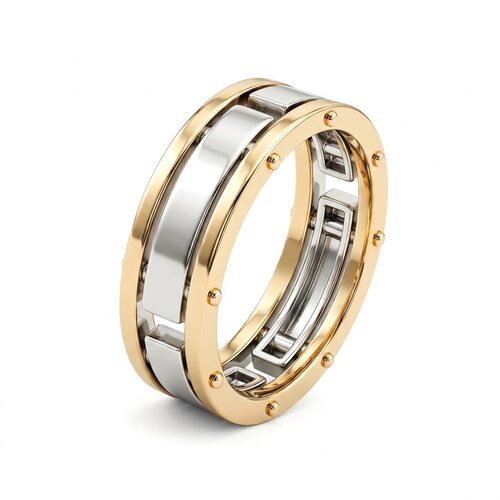 Кольцо обручальное из золота 585 пробы