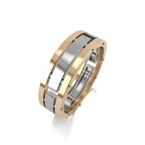 Кольцо обручальное из золота 585 пробы