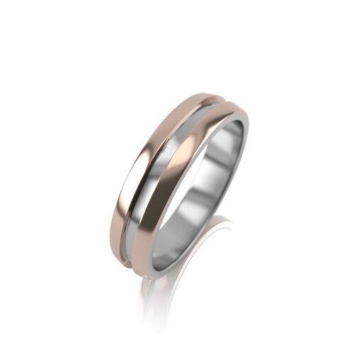 Кольцо обручальное из золота 585 пробы