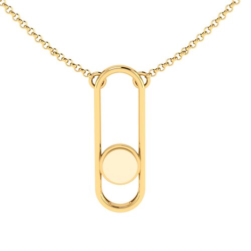 Колье с янтарем из серебра 925 пробы