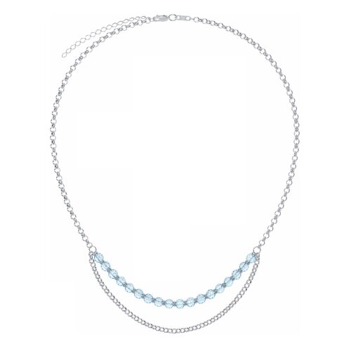 Колье из серебра 925 пробы