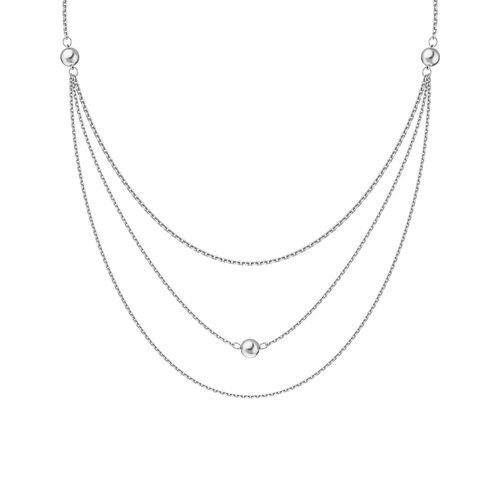 Колье из серебра 925 пробы