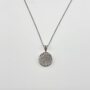 Колье из серебра 925 пробы