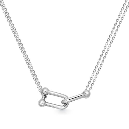 Колье из серебра 925 пробы