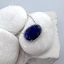 Колье с кварцем и фианитами из серебра 925 пробы арт. NK396