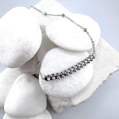 Колье из серебра 925 пробы