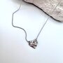 Колье из серебра 925 пробы арт. NK451