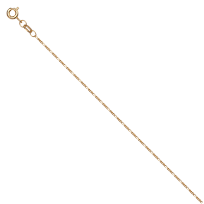 Цепь плетения "Фигаро" из золота 585 пробы