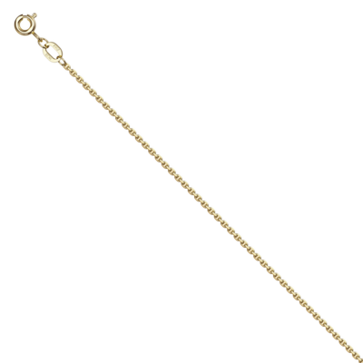 Цепь плетения "Якорное" из желтого золота 585 пробы