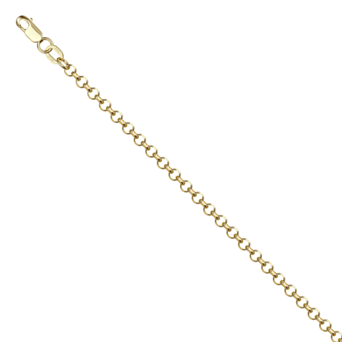 Цепь плетения "Тонда" из желтого золота 585 пробы арт. НЦ15-276/0.50