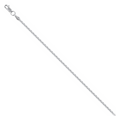 Цепь плетения "Банан" из золота 585 пробы