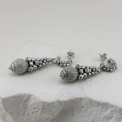 Серьги из серебра 925 пробы