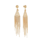 Серьги из серебра 925 пробы с позолотой арт. OR109NEW_SR_YG
