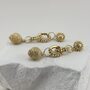 Серьги из серебра 925 пробы с позолотой арт. OR58AG_SR_YG