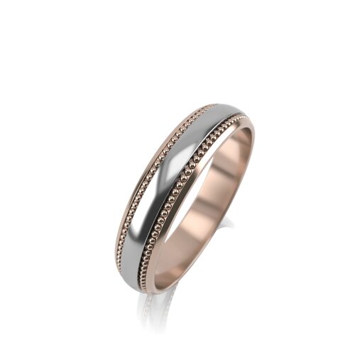 Кольцо обручальное из золота 585 пробы