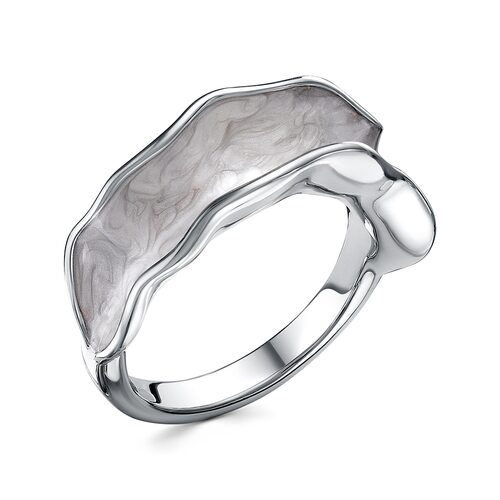 Кольцо с эмалью из серебра 925 пробы