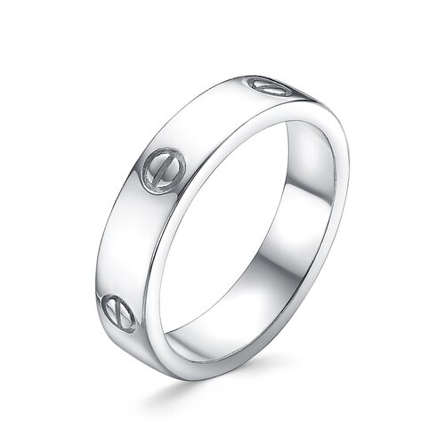 Кольцо с фианитом из серебра 925 пробы