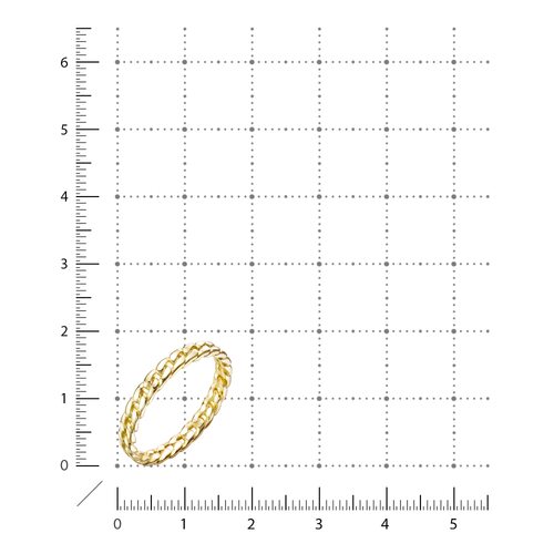 Кольцо из серебра 925 пробы с позолотой