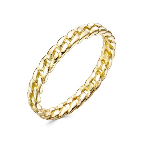 Кольцо из серебра 925 пробы с позолотой