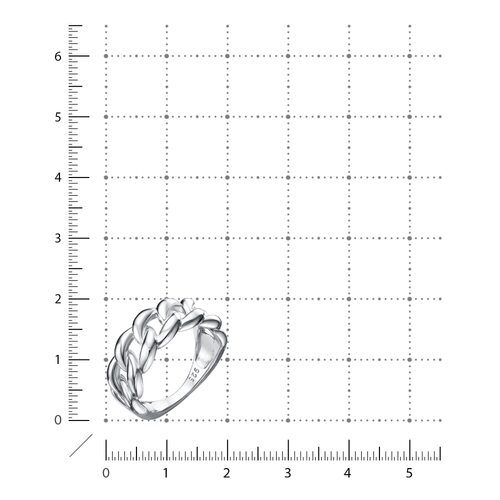 Кольцо из серебра 925 пробы