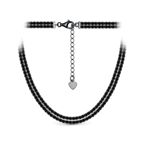 Колье со шпинелью из серебра 925 пробы