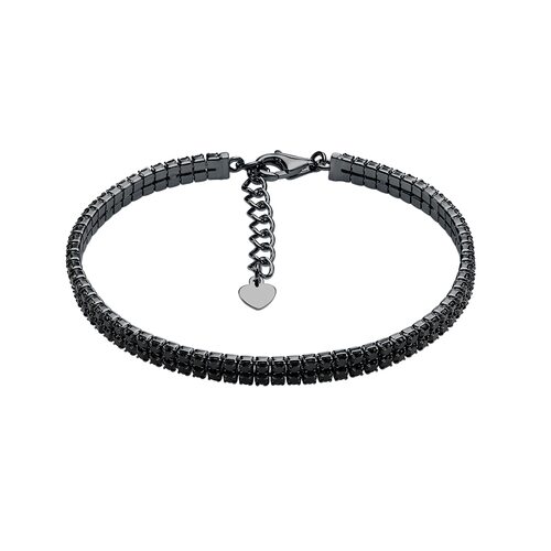 Браслет со шпинелью из серебра 925 пробы