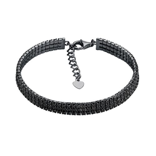 Браслет со шпинелью из серебра 925 пробы