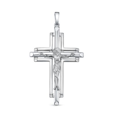 Крест из серебра 925 пробы