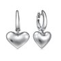 Серьги "Сердца" из серебра 925 пробы