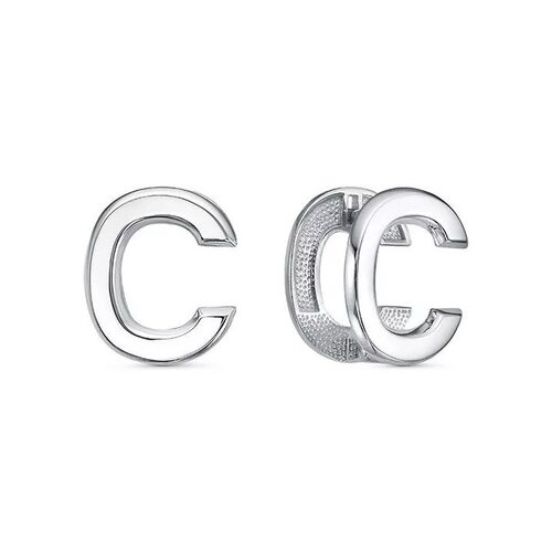 Непарная серьга из серебра 925 пробы