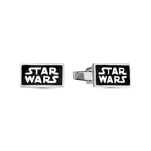 Запонки "Star Wars" с эмалью из серебра 925 пробы