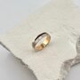 Кольцо обручальное с черными бриллиантами из золота 585 пробы арт. СЕ-30-11чбр/бк