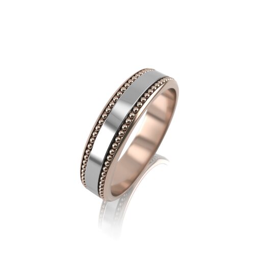 Кольцо обручальное из золота 585 пробы арт. СЕ-39/бк