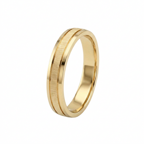 Кольцо обручальное из золота 585 пробы