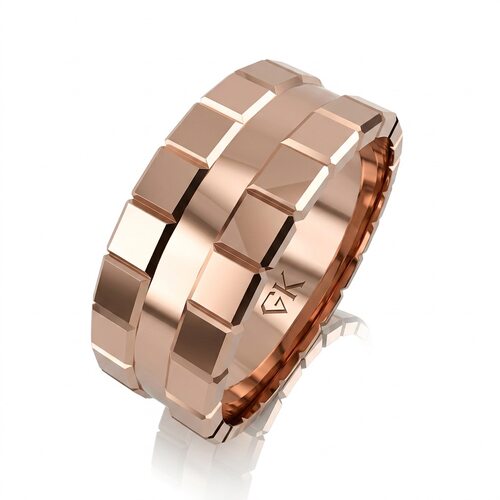 Кольцо обручальное из золота 585 пробы