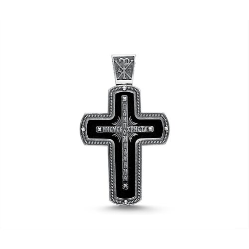 Крест православный из серебра 925 пробы
