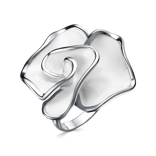 Кольцо с эмалью из серебра 925 пробы