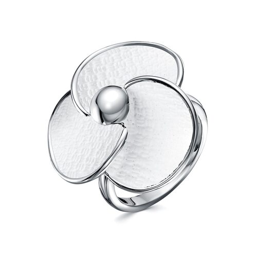 Кольцо с эмалью из серебра 925 пробы