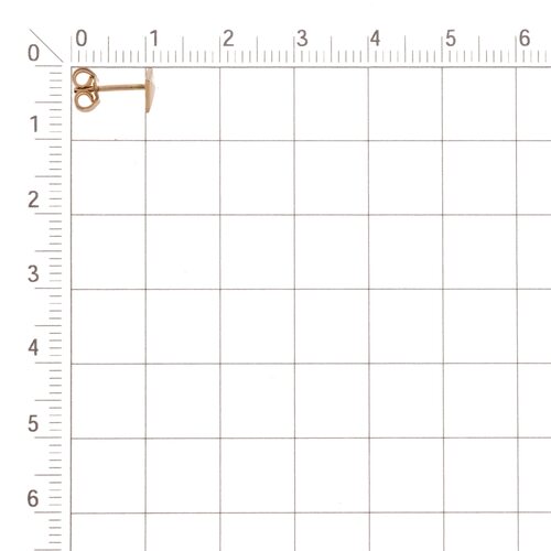Одиночная серьга из золота 585 пробы