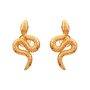 Серьги "Змеи" из золота 585 пробы