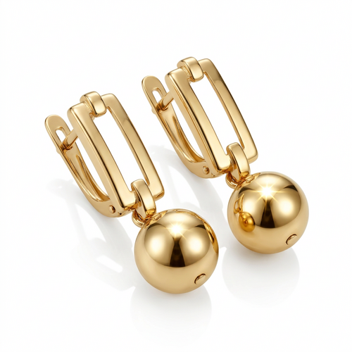 Серьги из золота 585 пробы