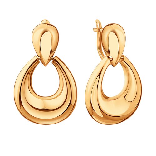 Серьги из золота 585 пробы