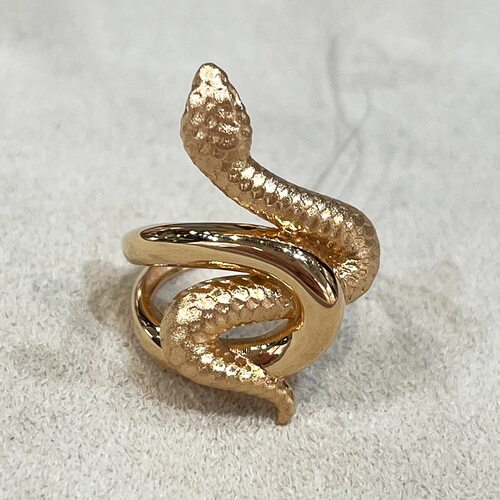 Кольцо "Змея" из золота 585 пробы