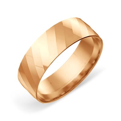 Обручальное кольцо из золота 585 пробы