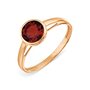 Кольцо с гранатом из золота 585 пробы арт. Т10101А133
