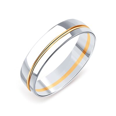 Обручальное кольцо из золота 585 пробы