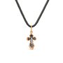 Крест православный из золота 585 пробы на шнурке арт. Т13016048-1