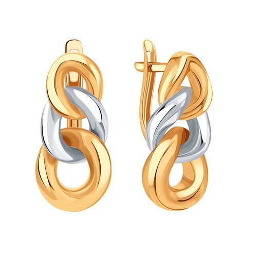 Серьги из золота 585 пробы