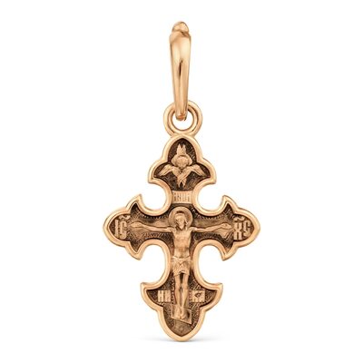 Крест православный из золота 585 пробы